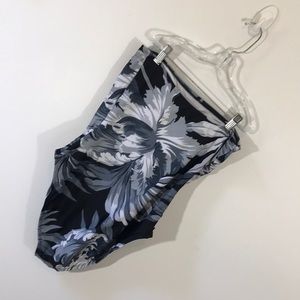 Anne Klein Swim - Anne Klein print strapless one piece Anne Klein Swim - Anne Klein print strapless one piece